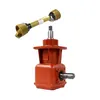 Agricultural Gear Box Reducer Farm Tractor Transmission Flail Rotary Lawn Mower Cutter Tiller Harvester Right Angle Drive Shaft Bevel Pto Agriculture Gearboxes